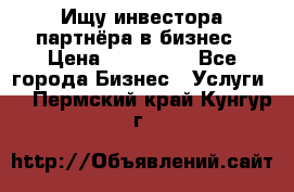 Ищу инвестора-партнёра в бизнес › Цена ­ 500 000 - Все города Бизнес » Услуги   . Пермский край,Кунгур г.